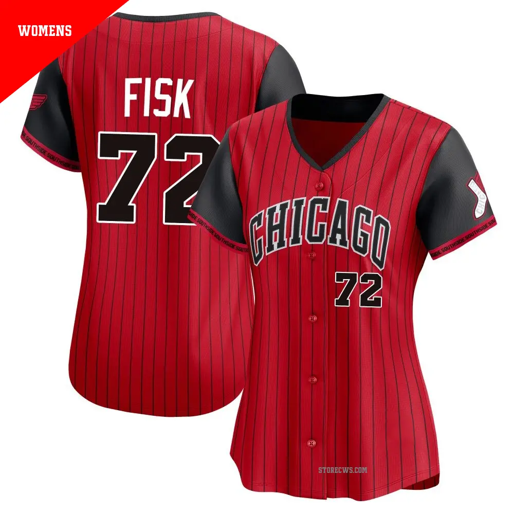 売れ筋商品|||ナイキ Tシャツ トップス レディース Men's Carlton Fisk White Distressed Chicago White Sox  Cooperstown Collection Team Player Jersey White Men's Carlton Fisk White Chicago White Sox Cooperstown