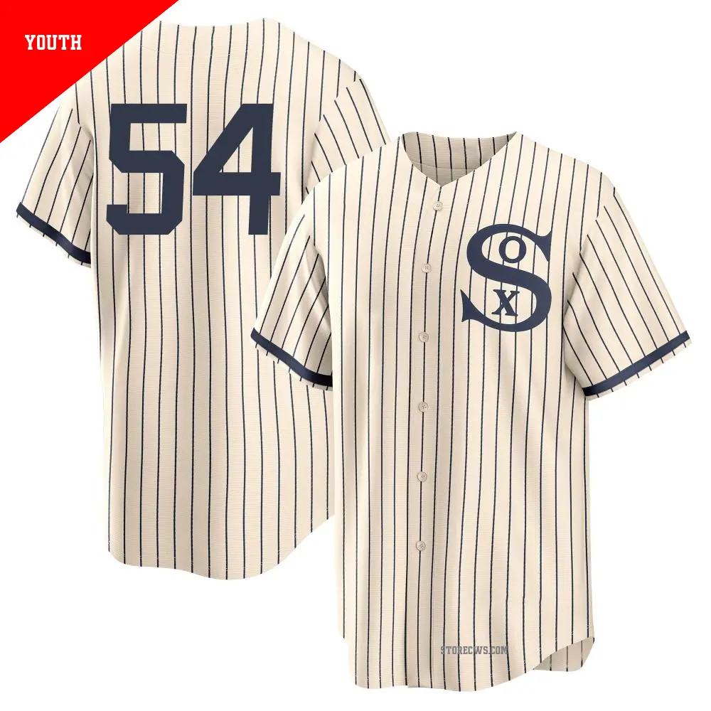 Youth ＃54 Touki Toussaint Chicago White Sox Cream Replica 2021 Field of Dreams Jersey